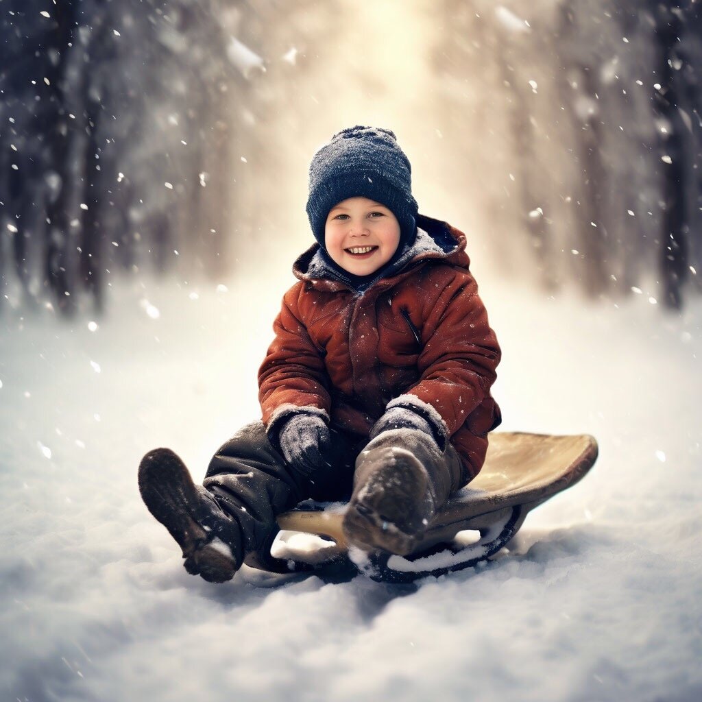 У маленького Сани сани едут сами. Сани едут сами у маленького Сани.
