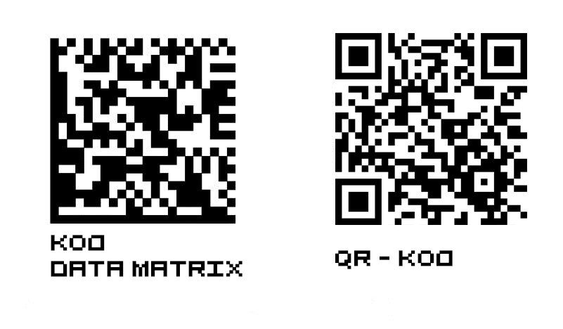 Различия между DataMatrix и QR-кодом