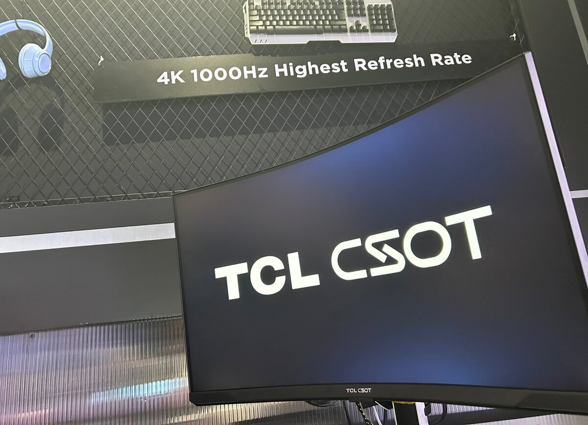 4K ЖК-ПАНЕЛЬ TCL CSOT С ЧАСТОТОЙ 1000 ГЦ 