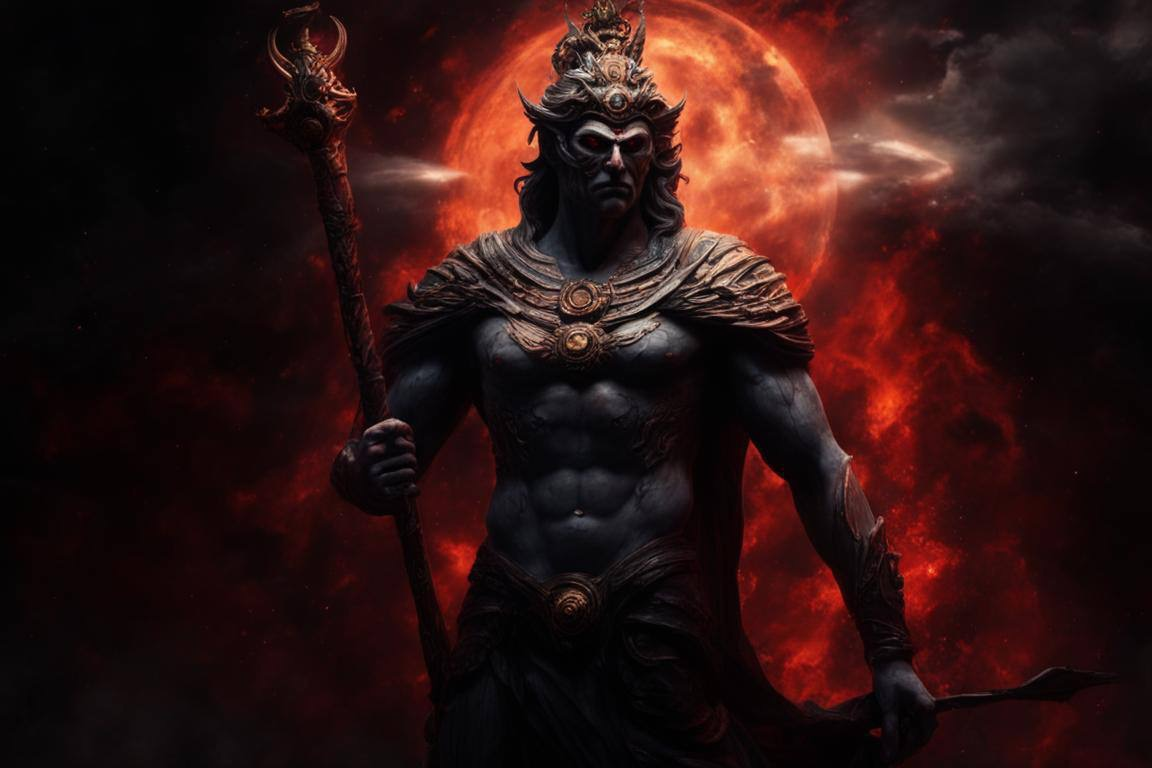 Шани Дев – Бог Сатурна.