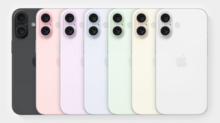    Вот такие цвета корпуса получит iPhone 16. Изображение: macrumors.com