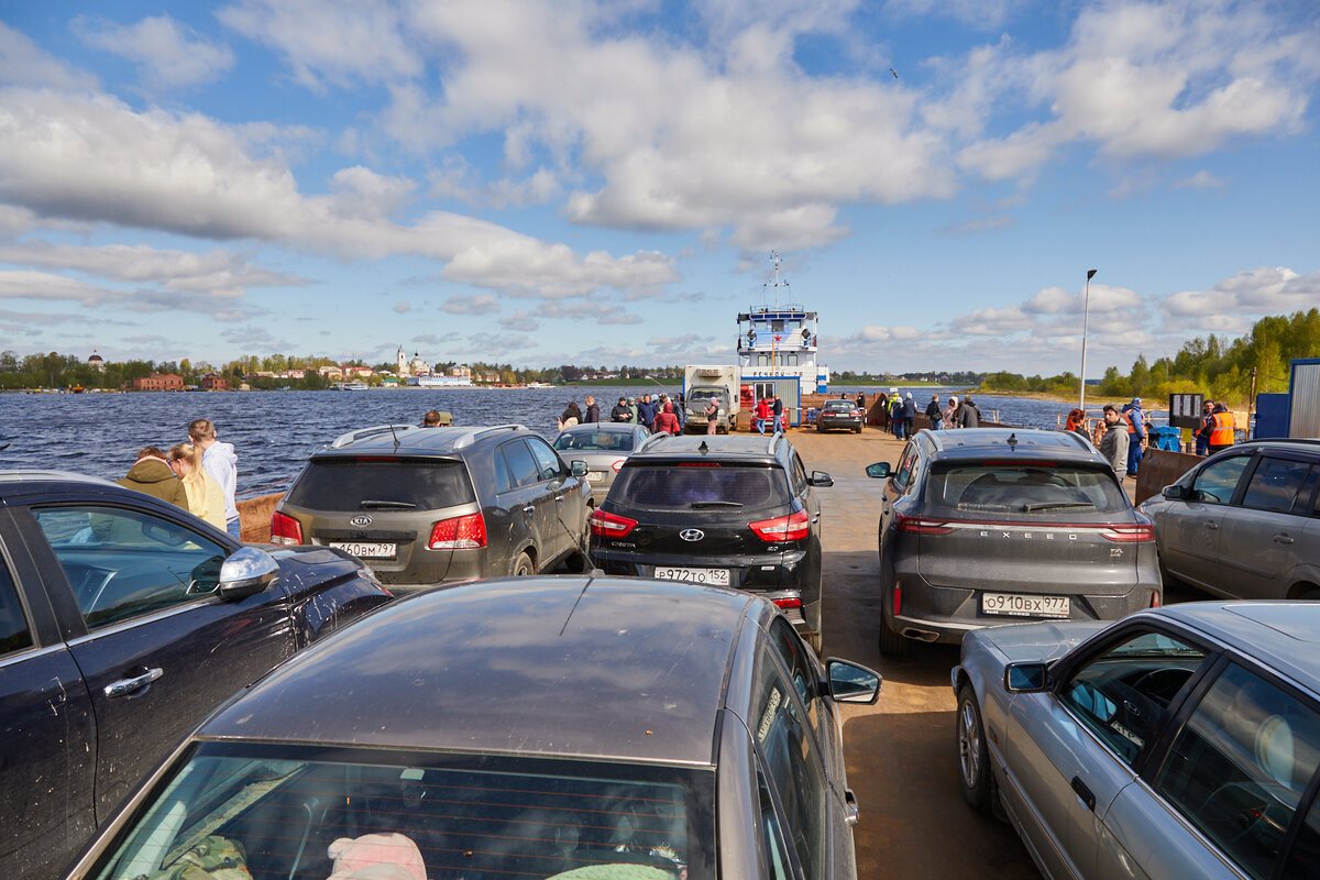 На пароме