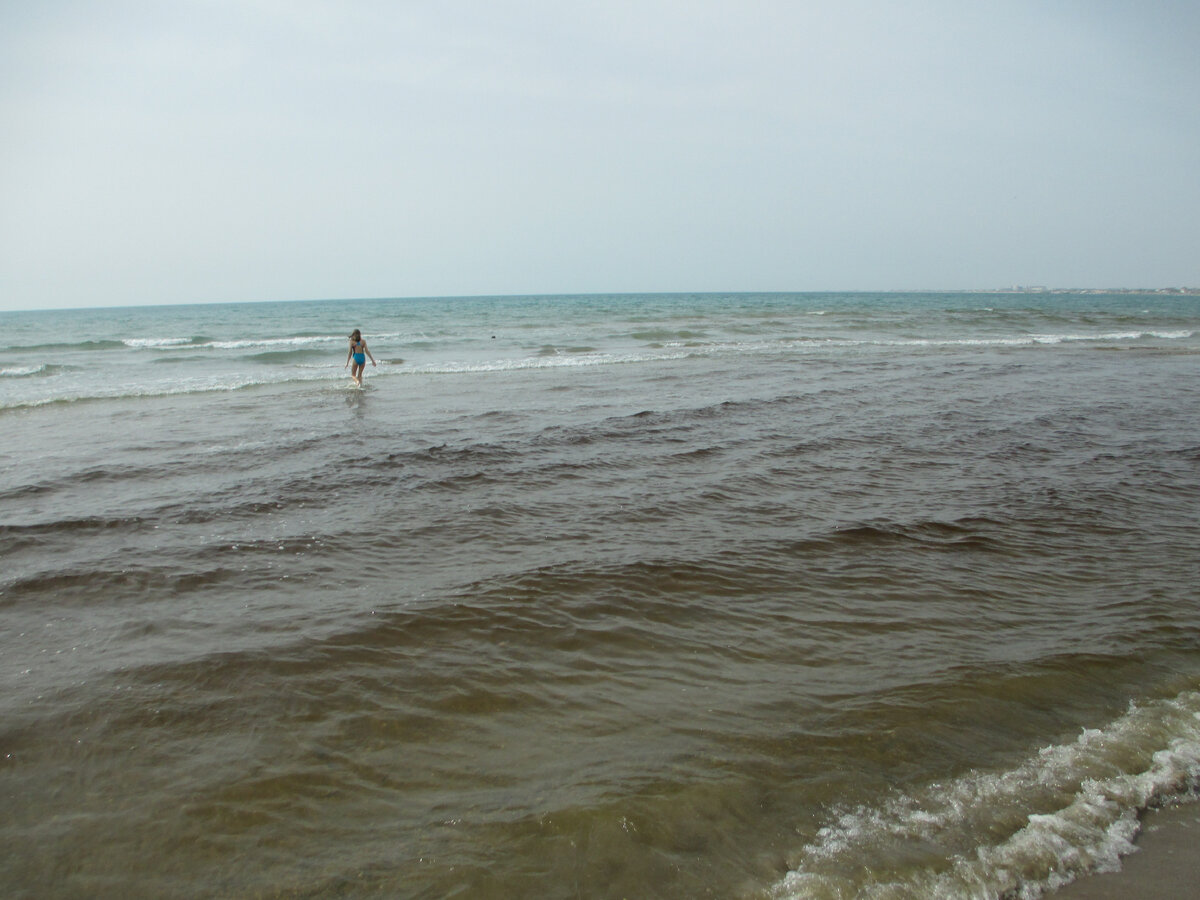На море сейчас так: это в самом центре