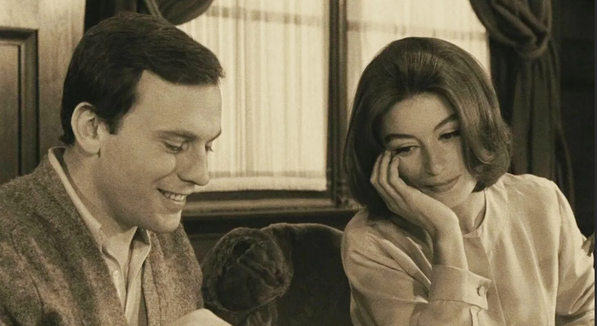 Кадр из фильма "Мужчина и женщина".Фото из открытых источников в свободном доступе.
