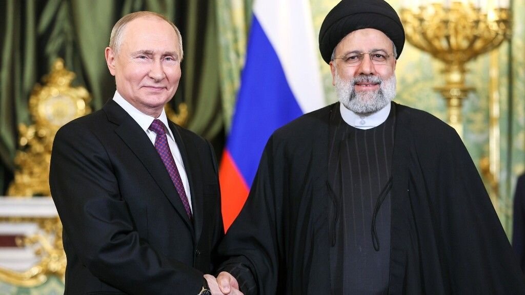     Владимир Путин и Ибрахим Раиси. Источник: kremlin.ru Автор фото: ТАСС, Сергей Бобылев