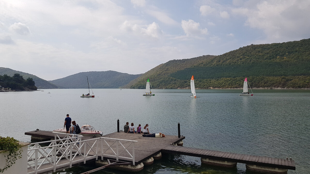 Краснодарский край. Озеро Абрау-Дюрсо