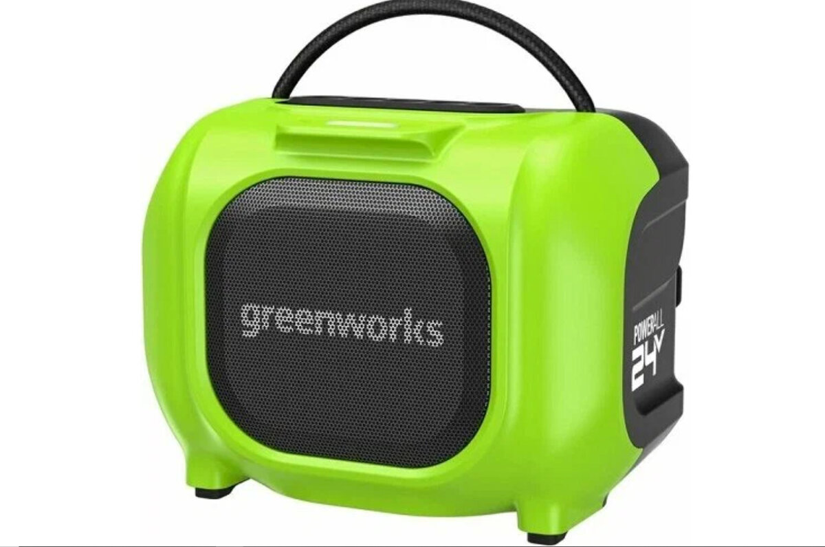 Система акустическая беспроводная Greenworks GPT-MNBS 24В.