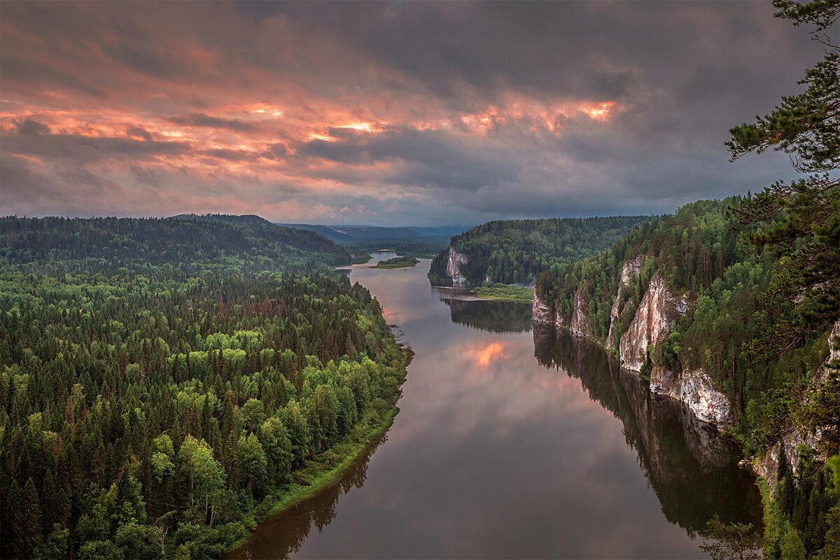 Река вишера фото