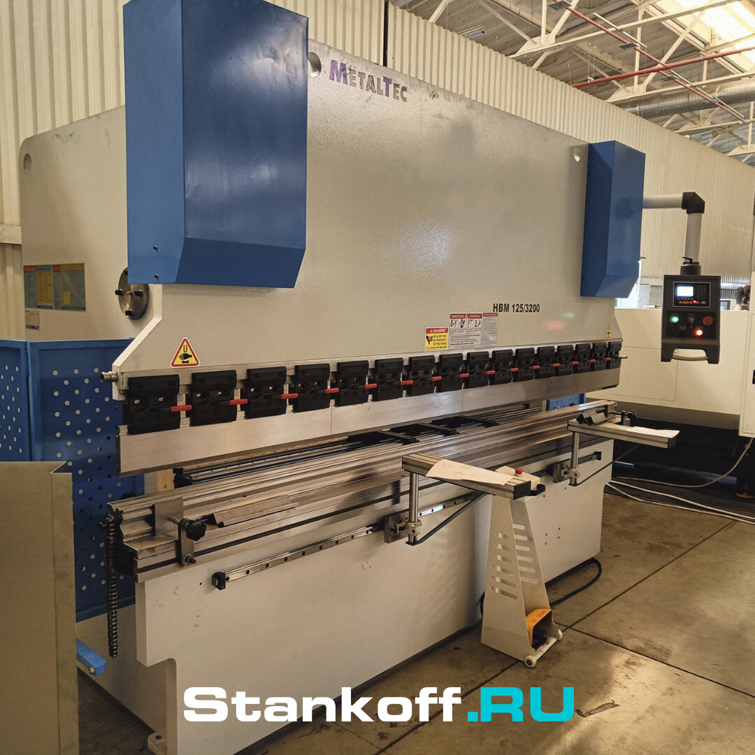  Гидравлический листогибочный пресс MetalTec HBM 125/3200М E22 
