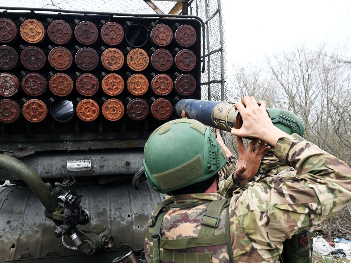    Российские военные в зоне спецоперации© РИА Новости / Михаил Воскресенский