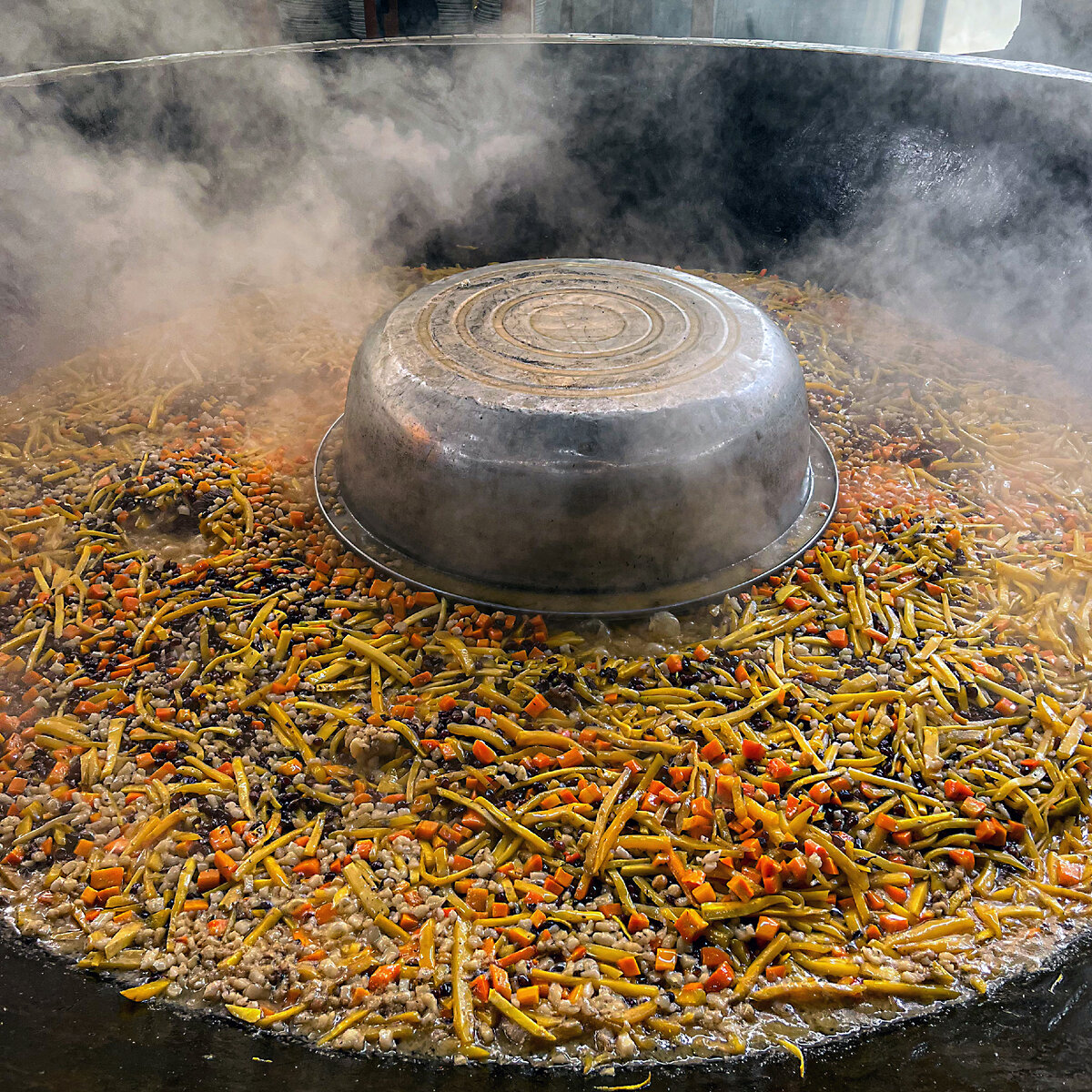 Центр плова в Ташкенте. Фото автора