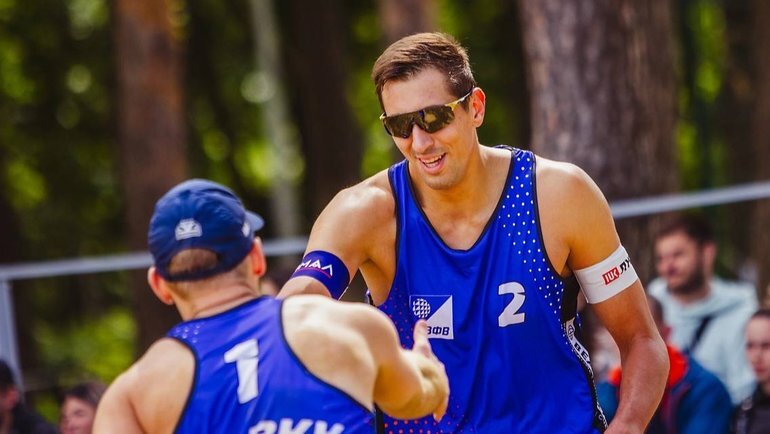    Илья Лешуков и Олег Стояновский.пресс-служба ВФВ