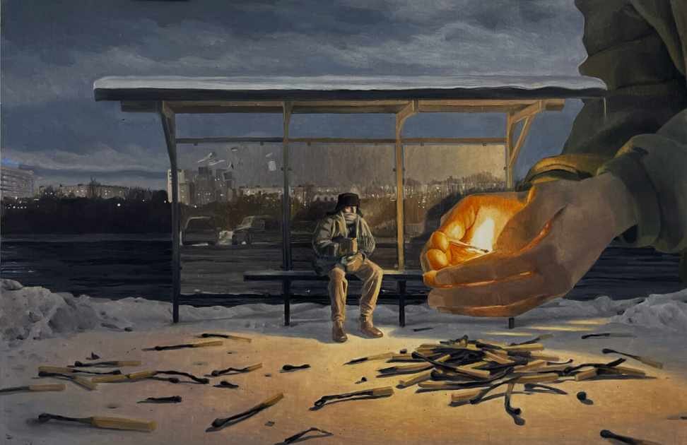 Андрей Оленев "Остановка на Черниговской" из серии "Второстепенный герой". (2020-2023) 