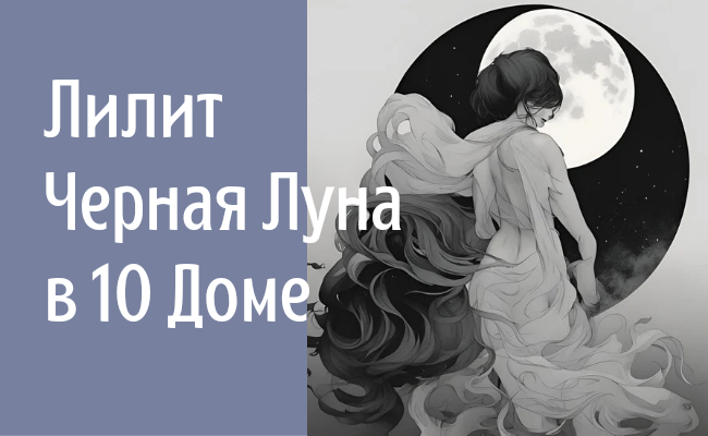 Лилит или Черная Луна 10 дом
