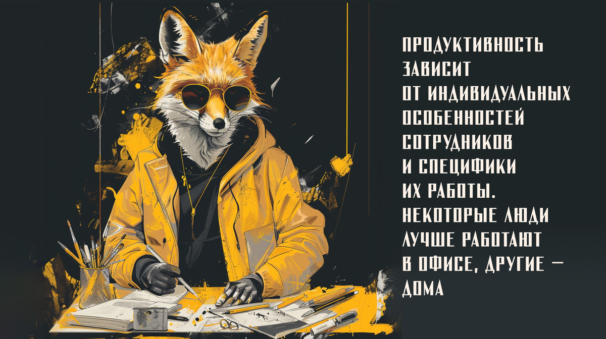 Реальный офис или виртуальный? Что продуктивнее для сотрудника | Fox Design  | Дзен