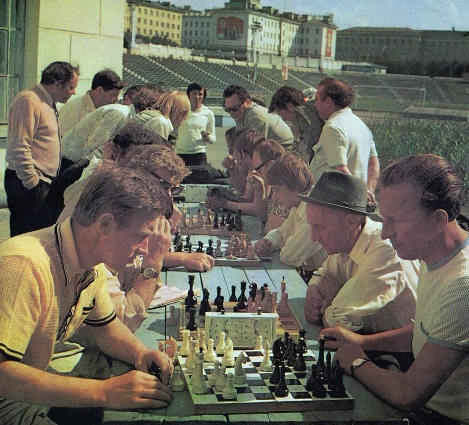 В шахматы в СССР играли все!
