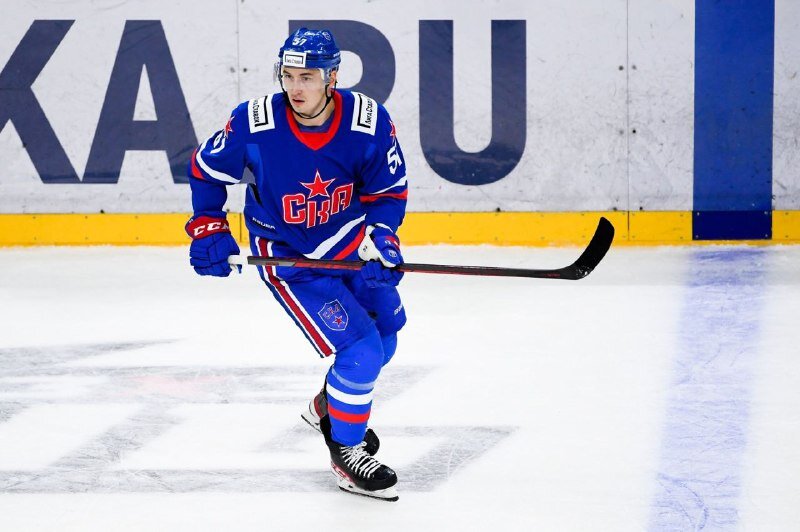    Нападающий Артем Швец-Роговой покинет СКА. Фото: ХК СКА