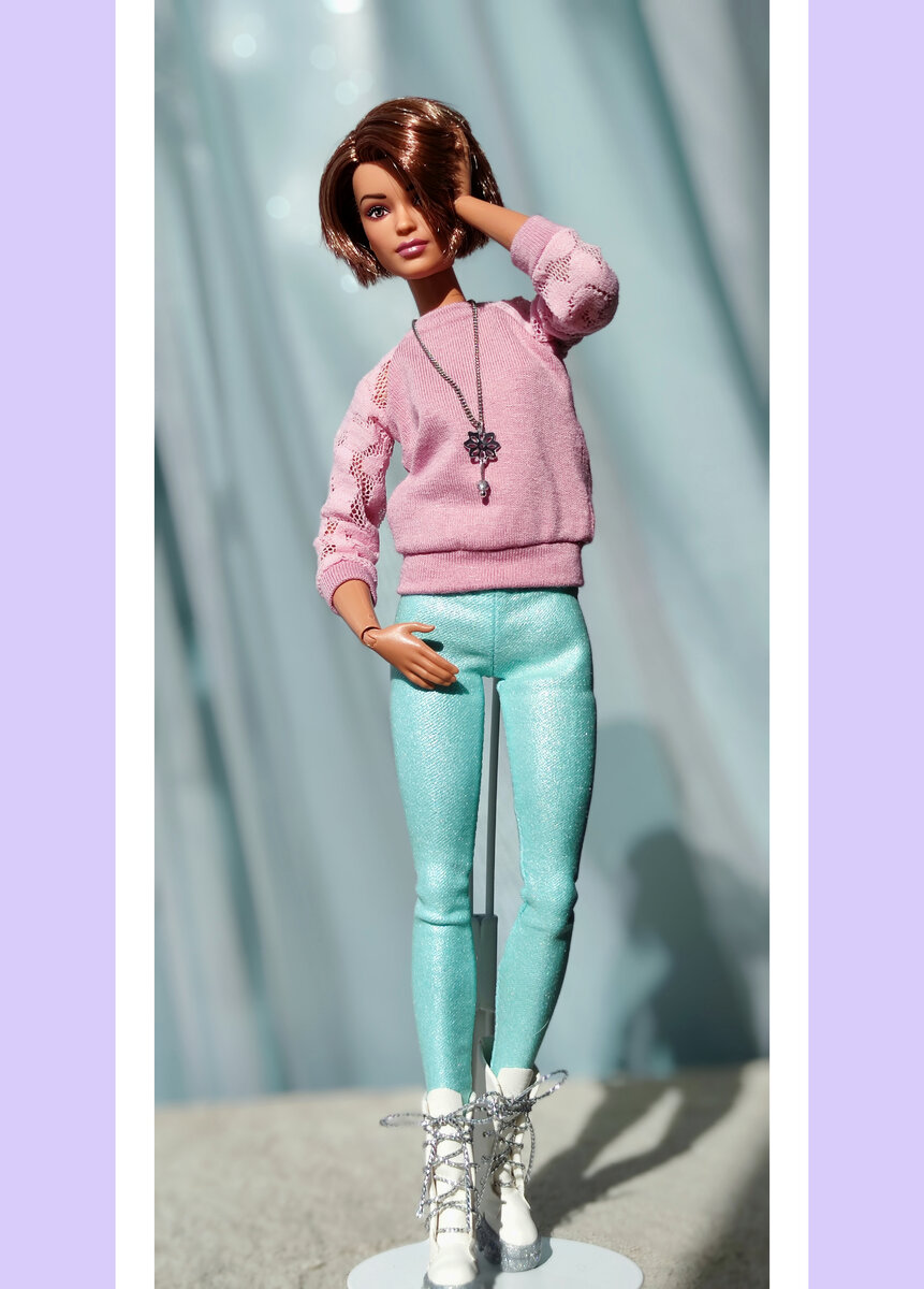 Barbie Looks #22 (Виктория из 4 волны на обычном MTM теле)
