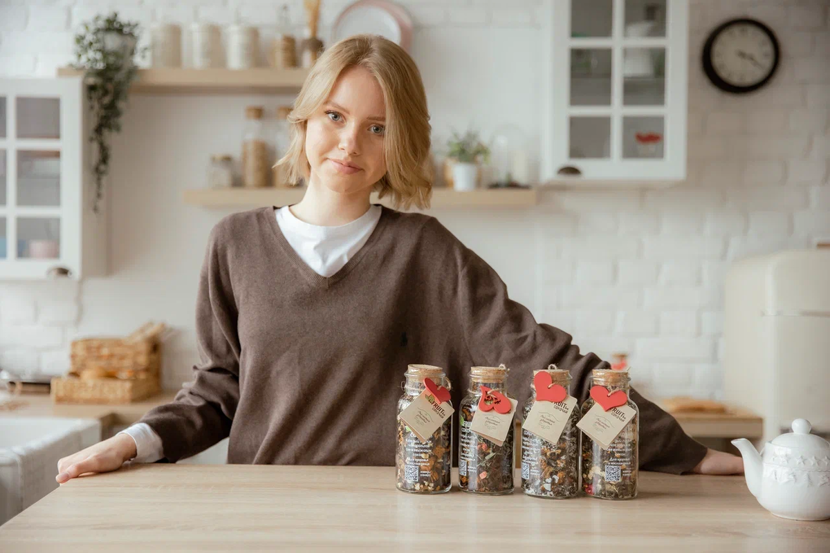 Набор сокочая из 4ёх баночек