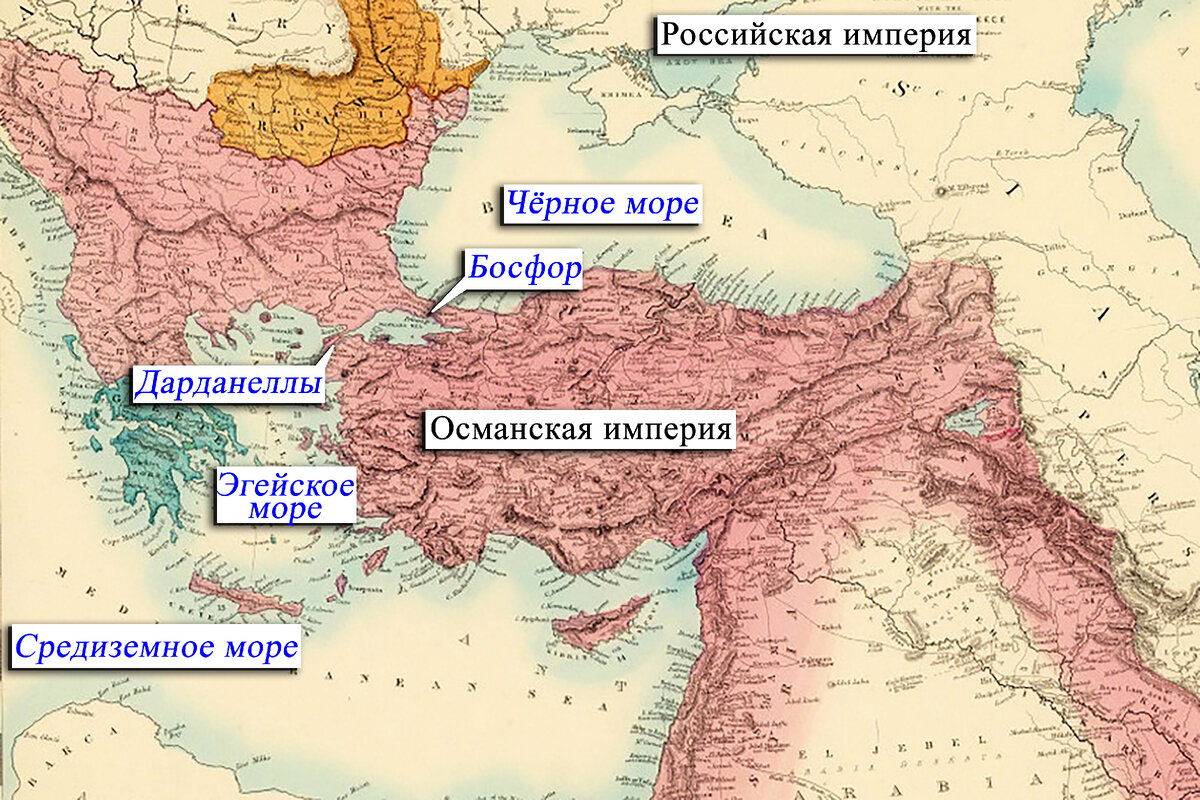 С XVI века во внешней политики России определилось два вектора: северо-западный – выход к Балтийскому морю и южный – выход к Чёрному морю.