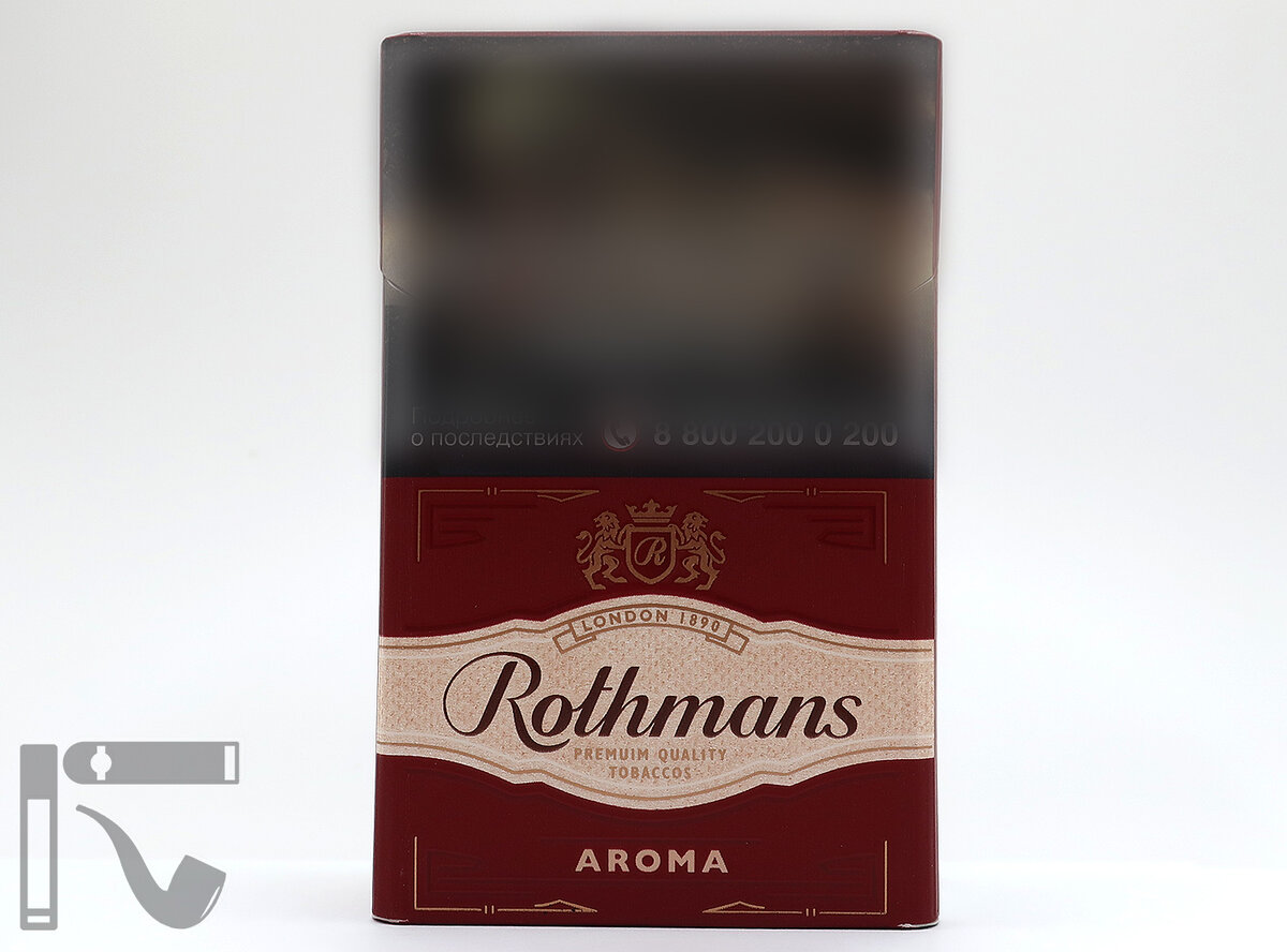 Сигареты Rothmans Aroma Red. Фото: © канал "Уголок Курильщика"
