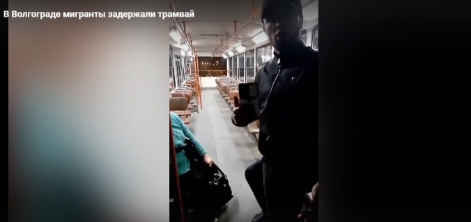 Тот самый буйный крикун. Скриншот видео vk.com