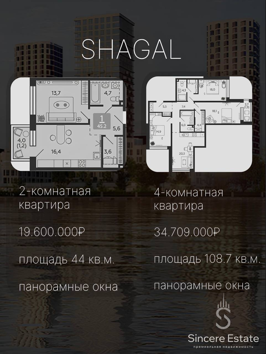 Топ-5 лучших ЖК Москвы с ценой до 350.000₽/ кв.м. | Sincere Estate |  Премиальная недвижимость Москвы | Дзен