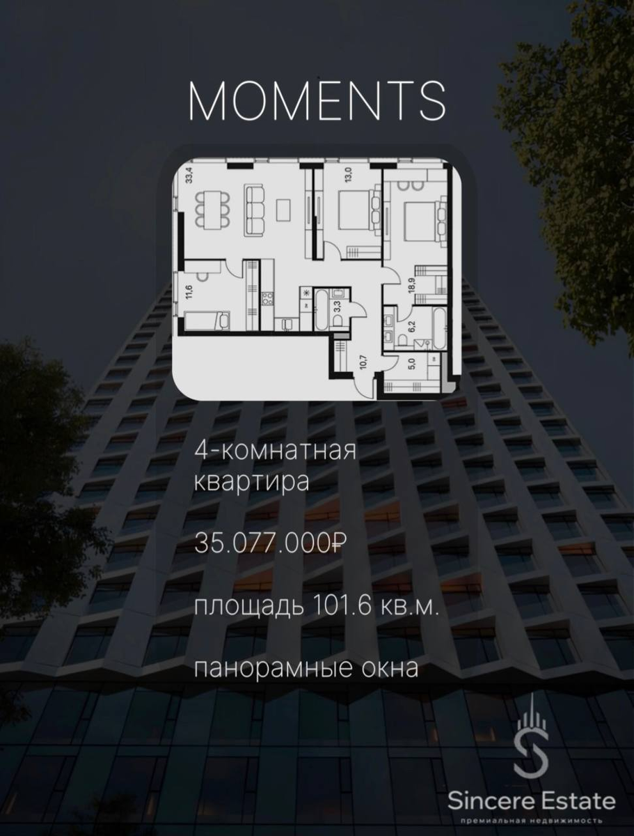 Топ-5 лучших ЖК Москвы с ценой до 350.000₽/ кв.м. | Sincere Estate |  Премиальная недвижимость Москвы | Дзен