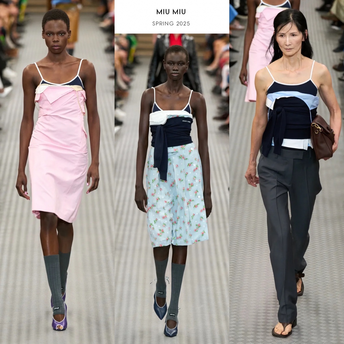 Весенний показ Miu Miu (фото www.vogue.ru)