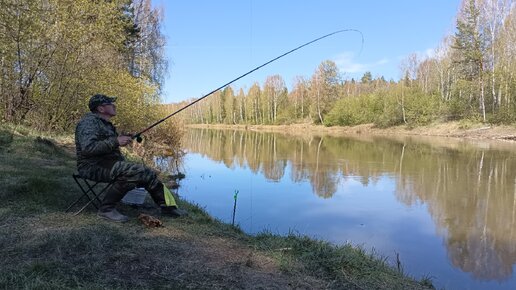 Начал Ловить Мелочь,а дальше всё Крупней и Крупней.Рыбалка на реке.