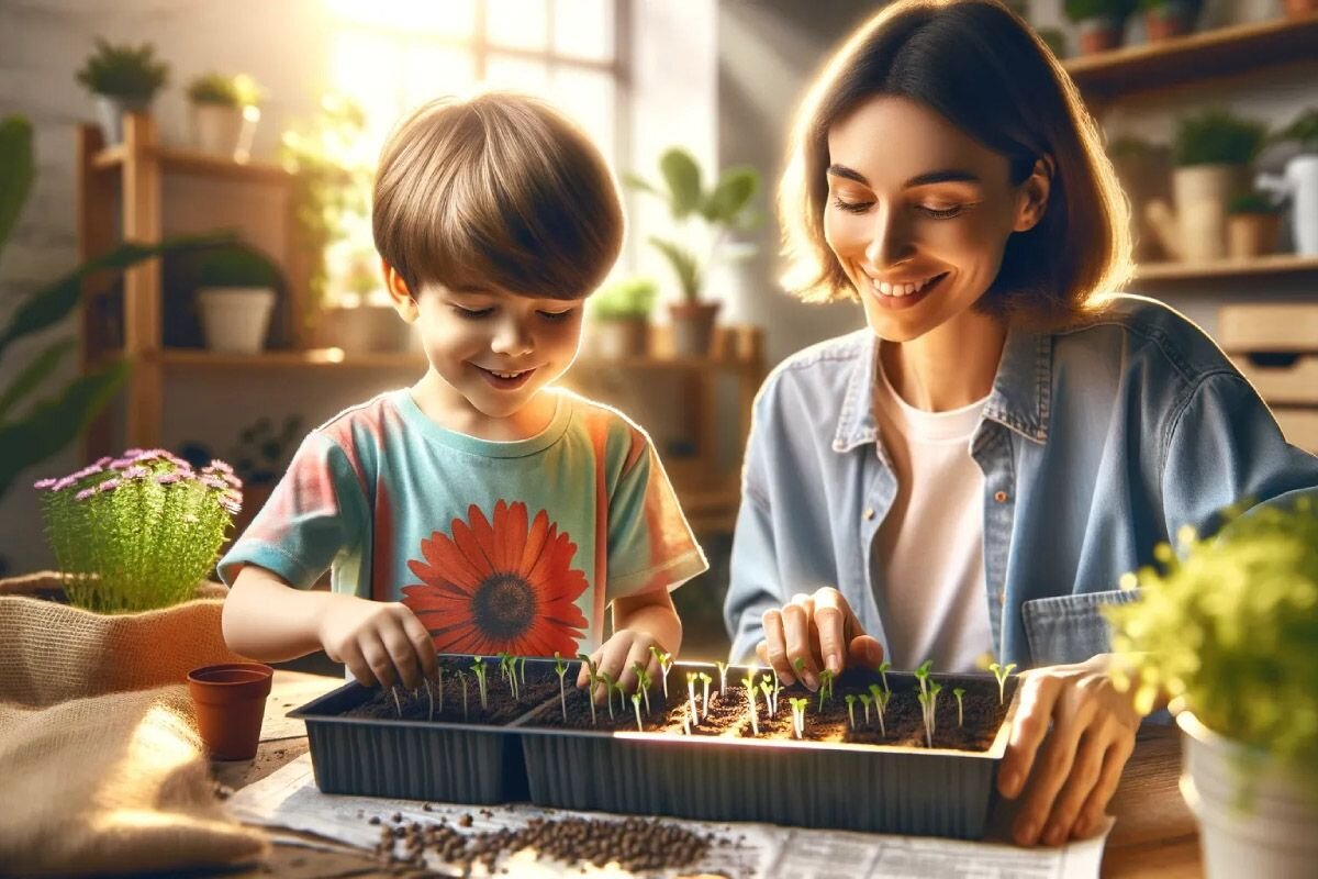 Для рассады годятся любые контейнеры высотой от 10 см. Источник: нейросеть📷
