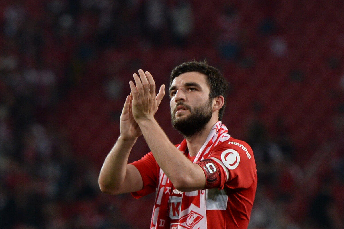 Капитан "Спартака" Георгий Джикия 