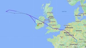    Разворот над Атлантикой