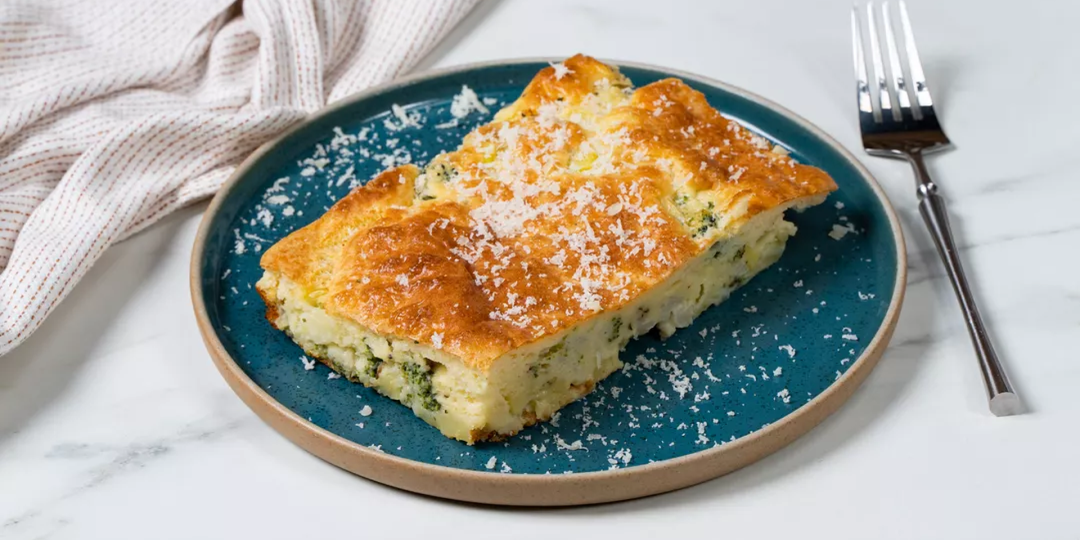 Паштида с картофелем и брокколи