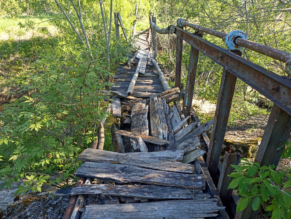 Мост через реку Полна, дер. Щелканово, Монастырщинский район, Смоленская область