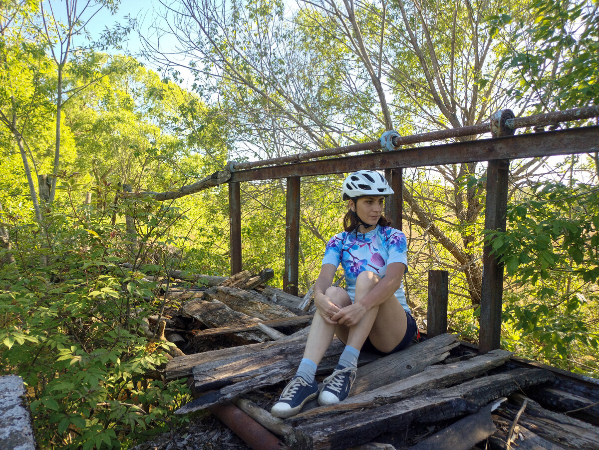 Перед тем, как перейти через мост