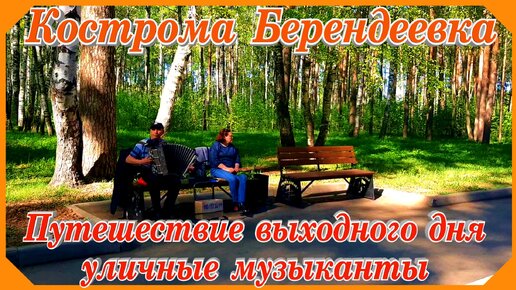 Кострома Берендеевка Уличные музыканты Путешествие выходного дня