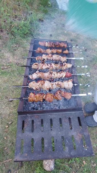 На даче в Калужской области