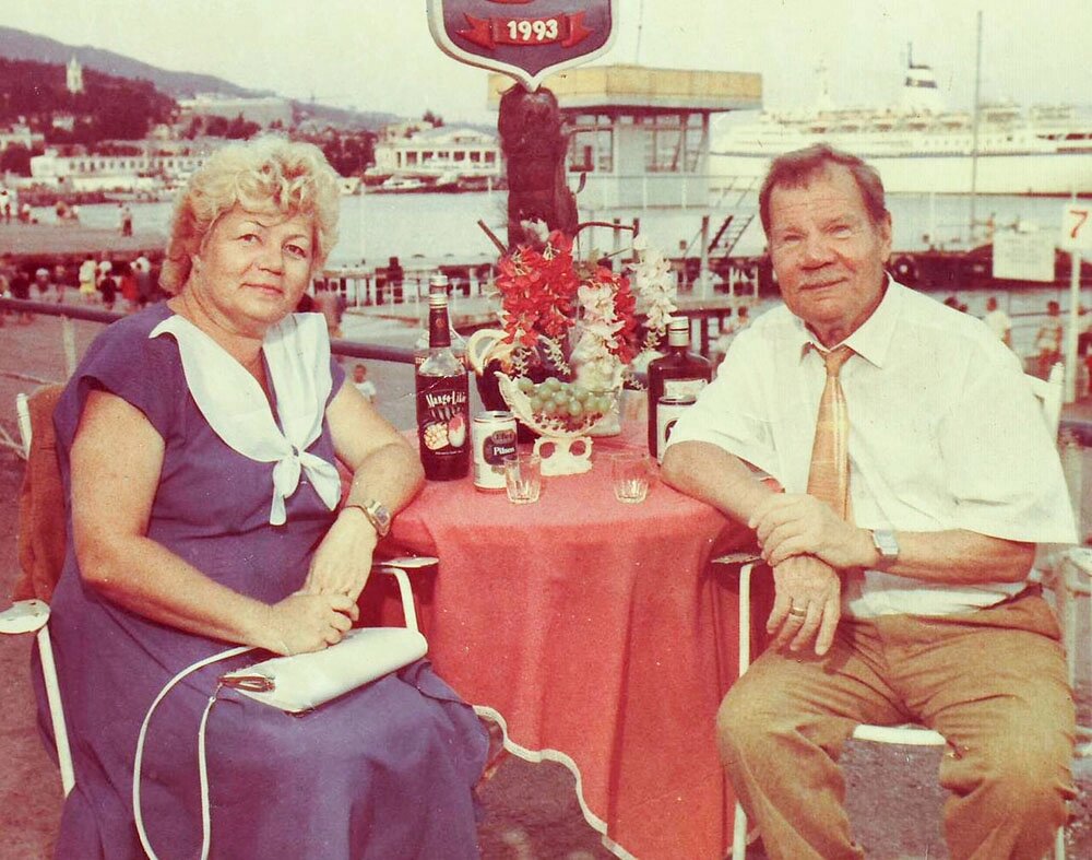    Ирина Пуговкина-Лаврова со своим знаменитым мужем. Фото: Из личного архивa/ Ирина Пуговкина-Лаврова.