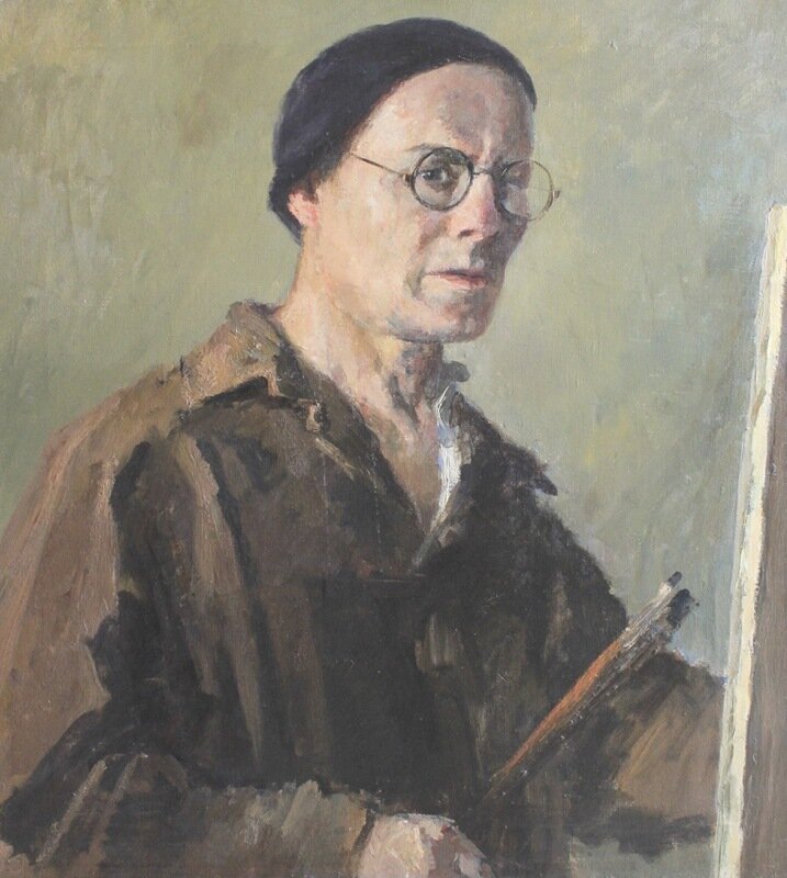 Г.М. Шегаль. Автопортрет. 1936. Таганрог. ТОХМ