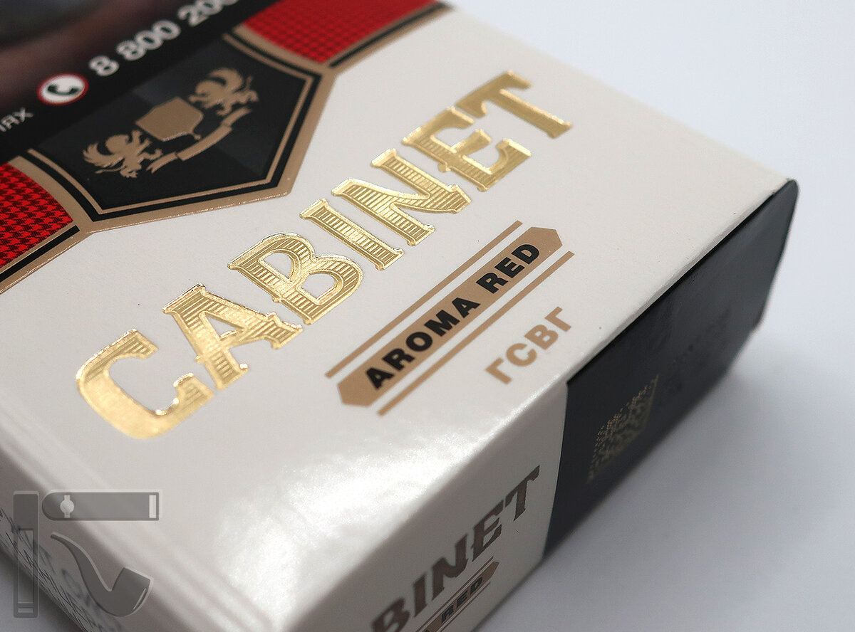 Сигареты Cabinet Aroma Red. Фото: © канал "Уголок Курильщика"