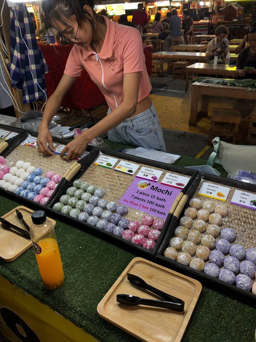 Тайский ночной рынок