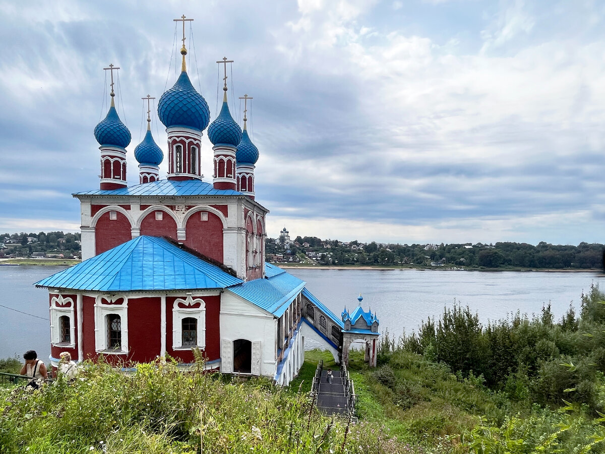 Казанская-Преображенская церковь.  Тутаев. Фото автора