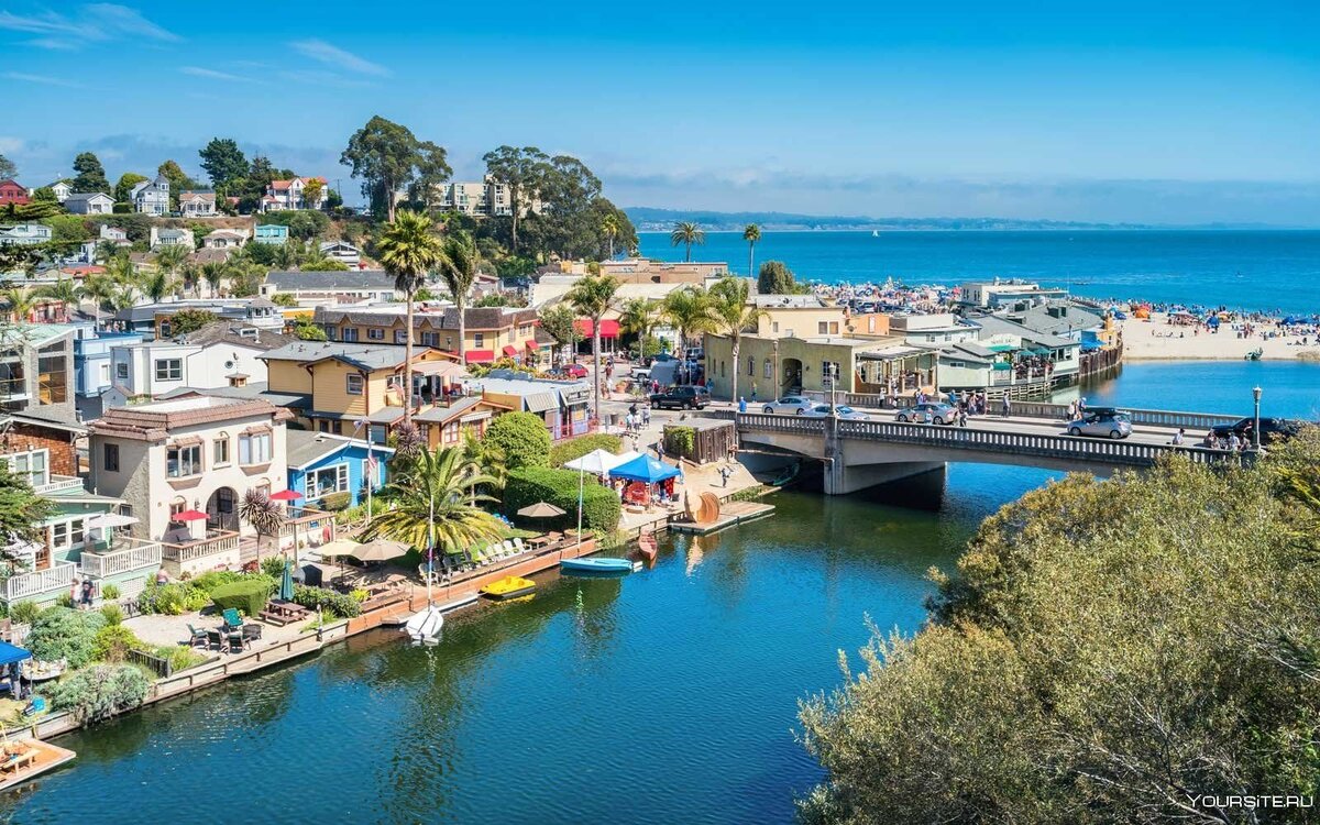 Америка, Калифорния, город Санта-Круз