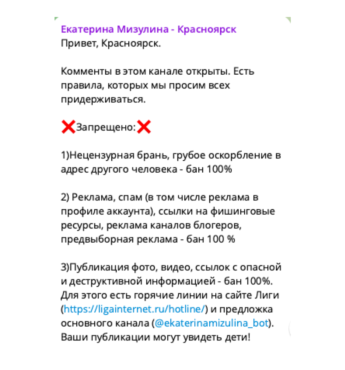 Мизулина запретила красноярцам оставлять негативные комментарии в ее  соцсетях | 7 канал Красноярск | Дзен