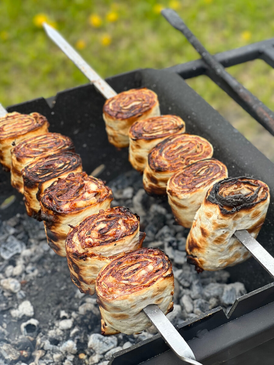 Рулеты с фаршем в лаваше на мангале | BULKA| Брутальная кухня | Дзен