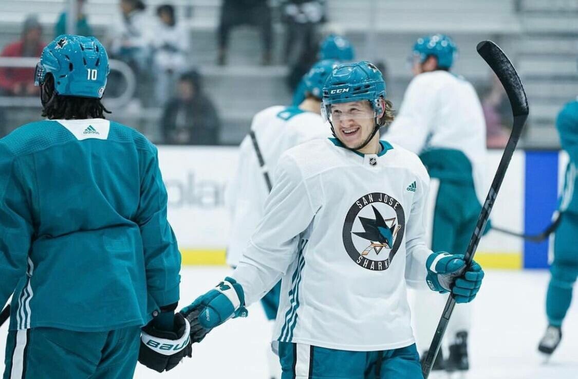 Александр Барабанов. Фото: sharks.nhl.com