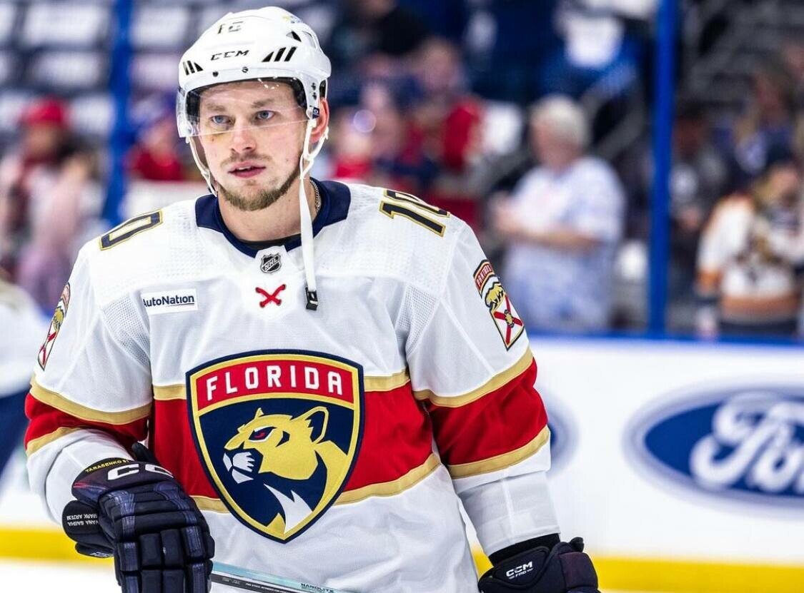 Владимир Тарасенко. Фото: panthers.nhl.com