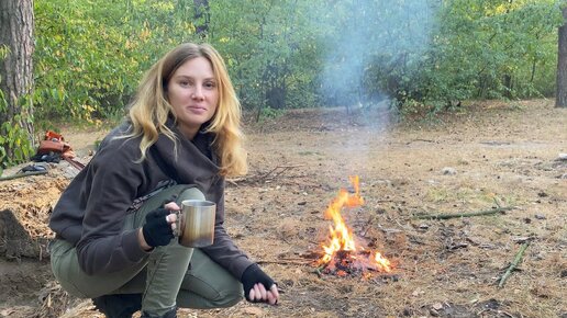 Как разжечь костер без помощи спичек или зажигалки 🔥 Проверяем лайфхак из интернета