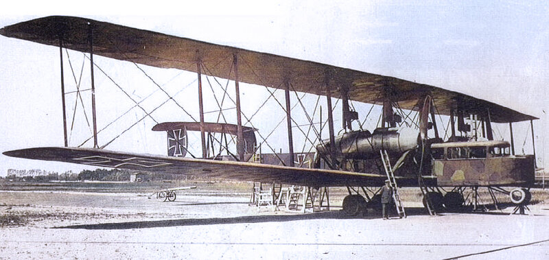 Тяжелый бомбардировщик R VI - непосредственный предшественник R.XIV
